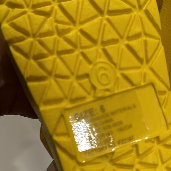 Bright Yellow Mix It Slip In Thong Toe Sandals - Picture 12 of 12